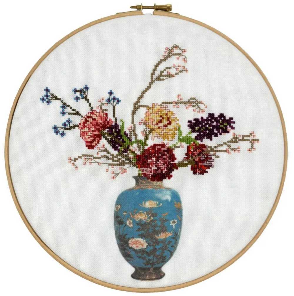 Pako Japanese Vase Cross Stitch Kit