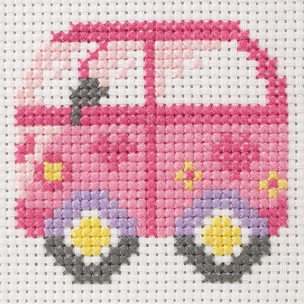 Ist Kit - Camper Van - Anchor Cross Stitch Kit