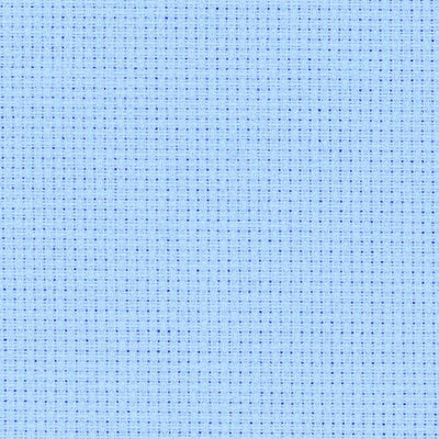 14 Count Zweigart Aida Fabric (Per Metre) Pale Blue