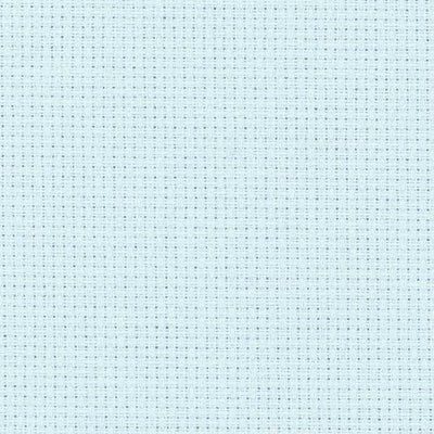 14 Count Zweigart Aida Fabric (53 x 48cm) Ice Blue