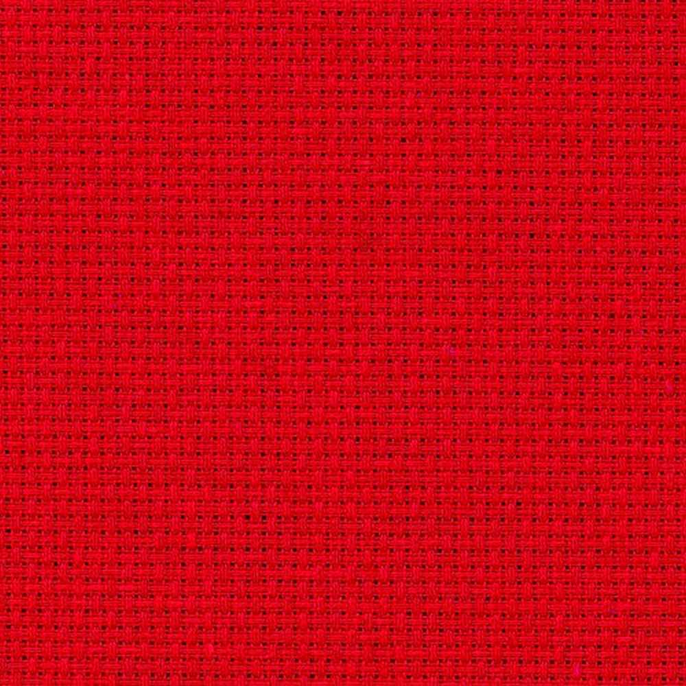 14 Count Zweigart Aida Fabric (53 x 48cm) Christmas Red