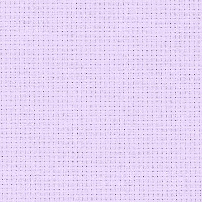14 Count Zweigart Aida Fabric (53 x 48cm) Pale Lilac