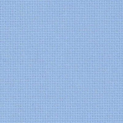 18 Count Zweigart Aida Fabric (53 x 48cm) Pale Blue