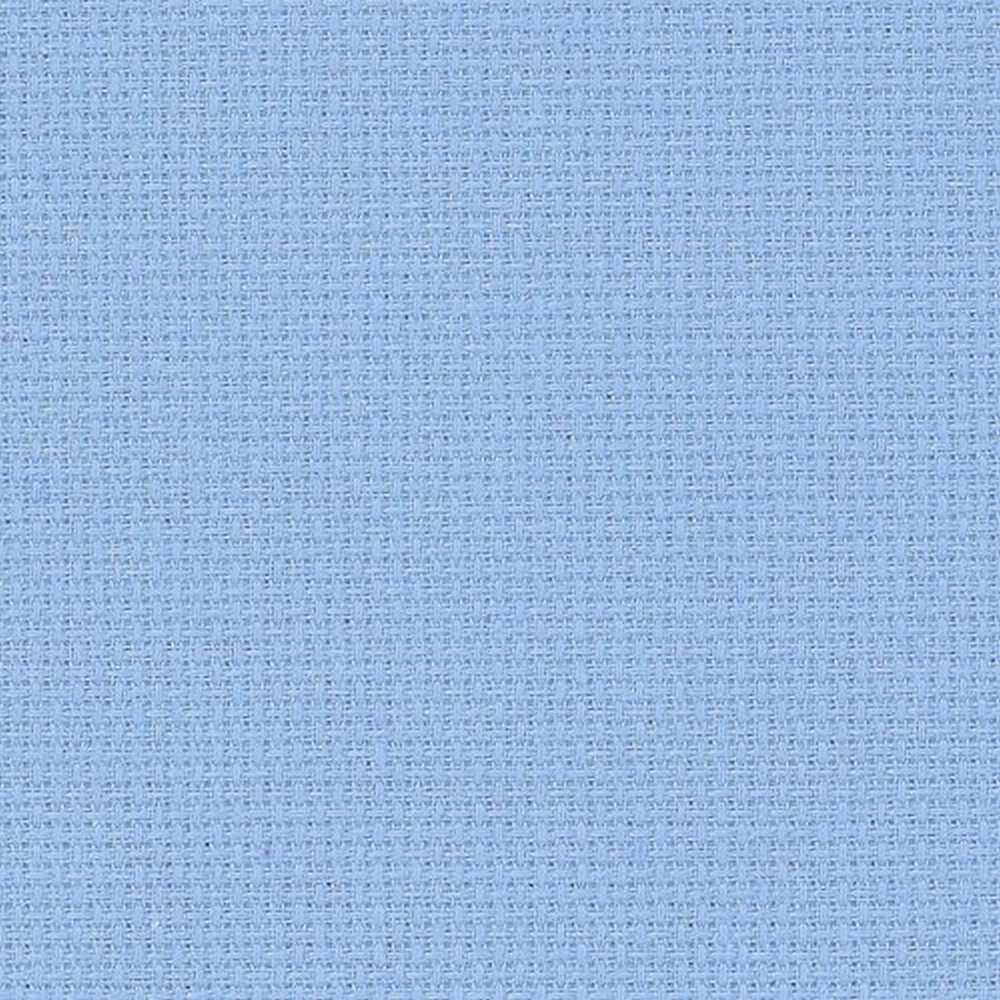 18 Count Zweigart Aida Fabric (Per Metre) Pale Blue