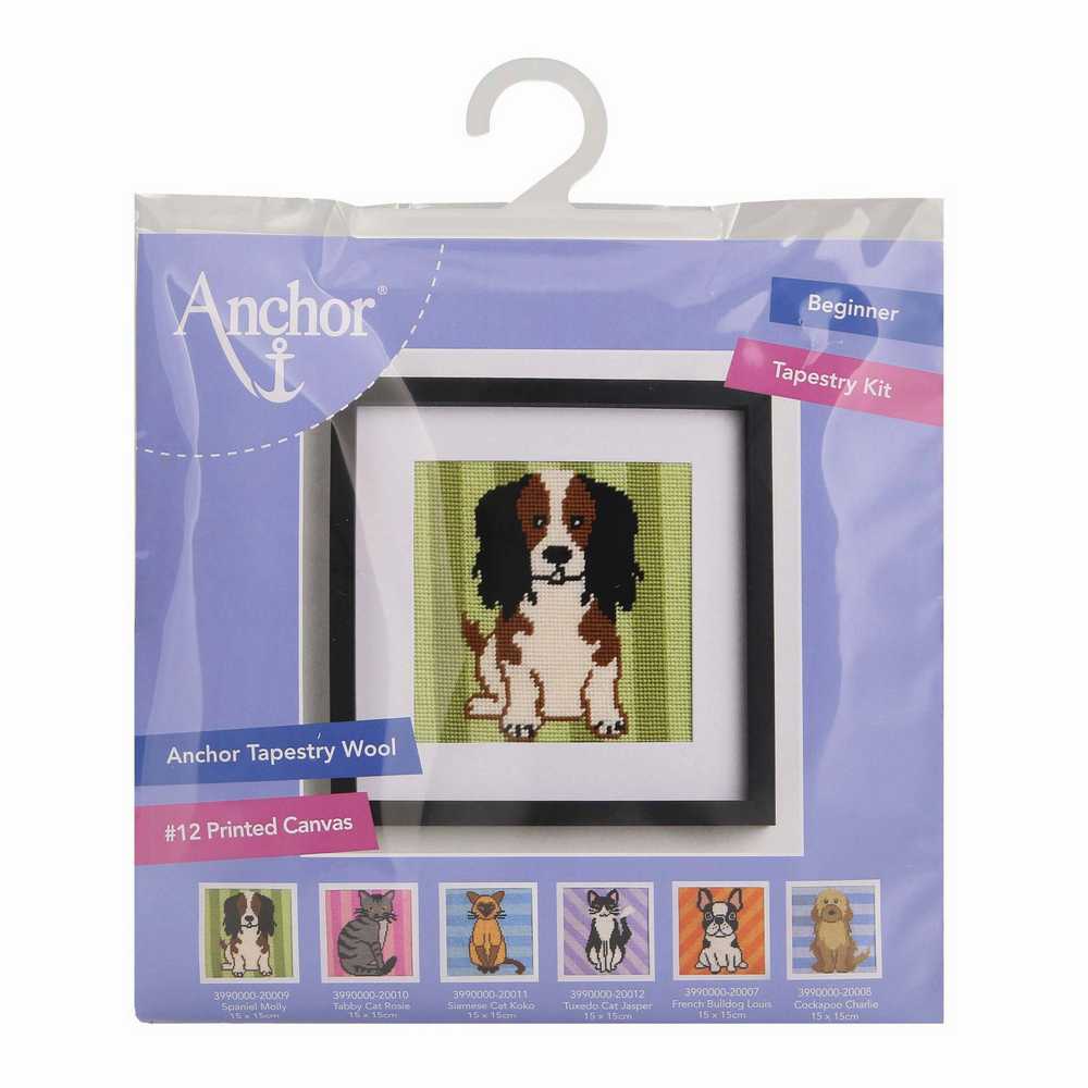 Spaniel Molly Tapestry Kit - Anchor