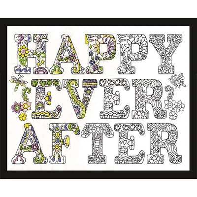 Happy Ever After Zenbroidery Embroidery Panel - Design Works