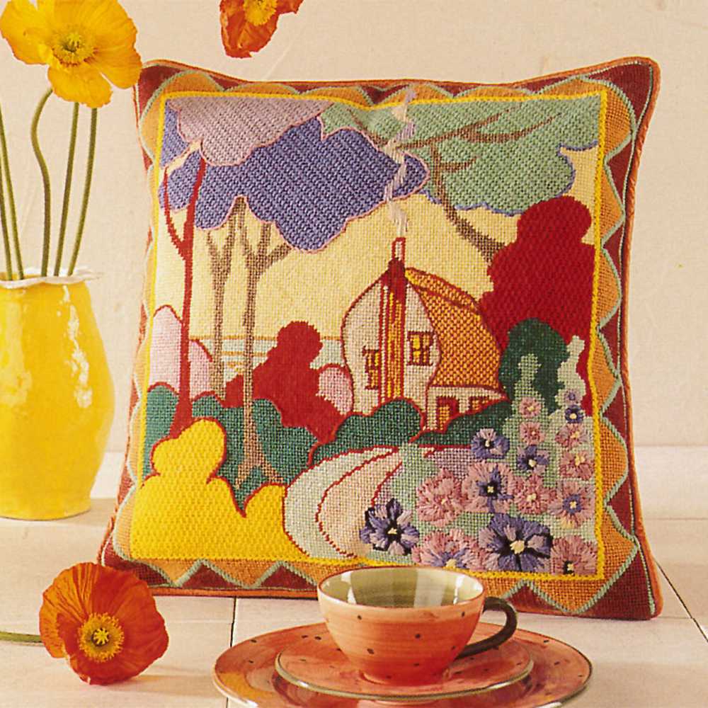 Clarice Cliff ~ Glorafilia Tapestry Needlepoint Kit