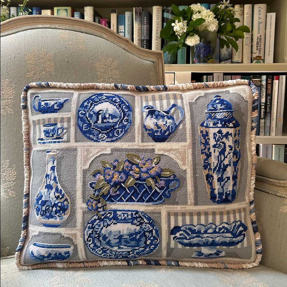 English China Collection ~ Glorafilia Tapestry Needlepoint Kit