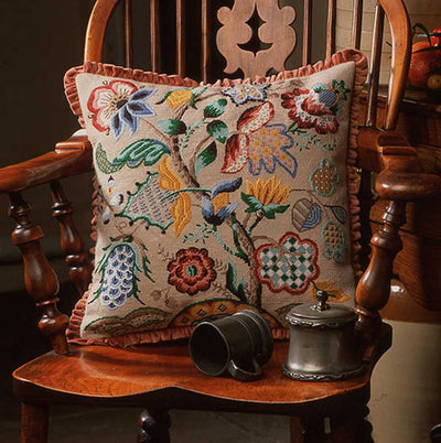 Audley End Cushion ~ Glorafilia Tapestry Needlepoint Kit