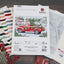 Red Christmas Truck Cross Stitch Kit ~ Luca S GOLD