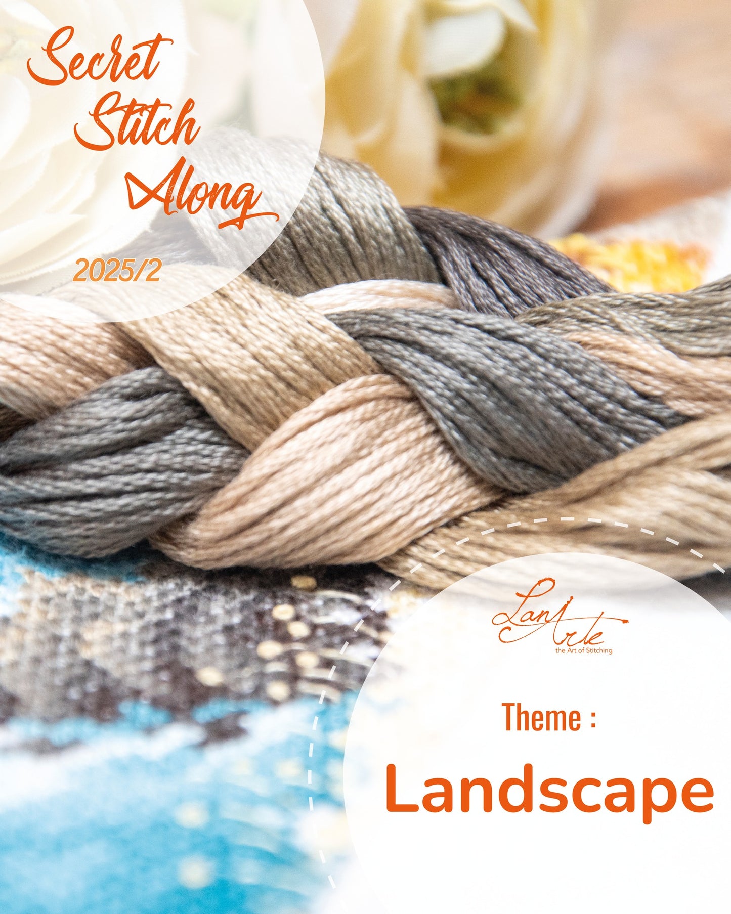 Lanarte Secret Stitch Along 2025/2 Cross Stitch Kit