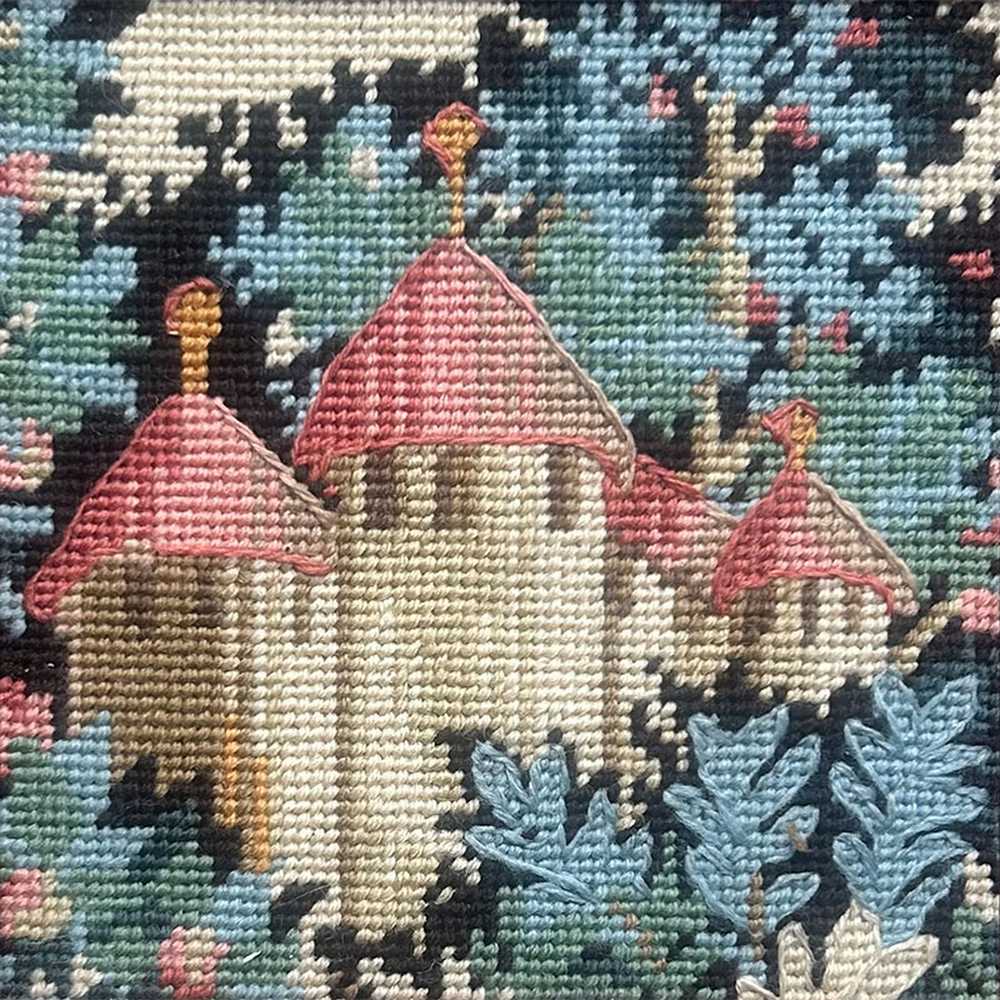 Medieval Castle Tapestry Needlepoint Kit ~ Glorafilia Tapestry Needlepoint Kit