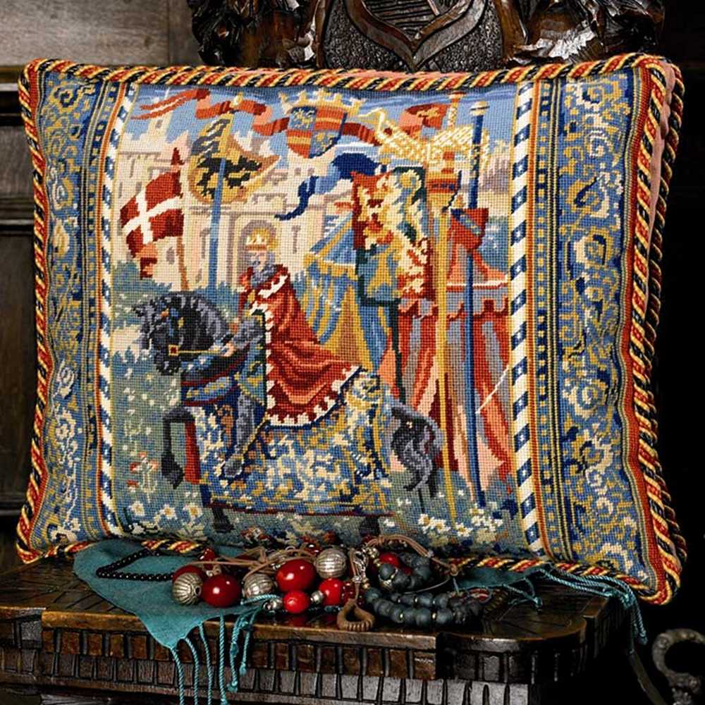 King Arthur ~ Glorafilia Tapestry Needlepoint Kit