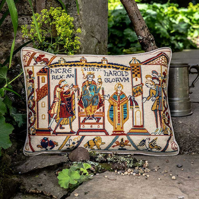 The Coronation of Harold (Bayeux Tapestry) ~ Glorafilia Tapestry Needlepoint Kit