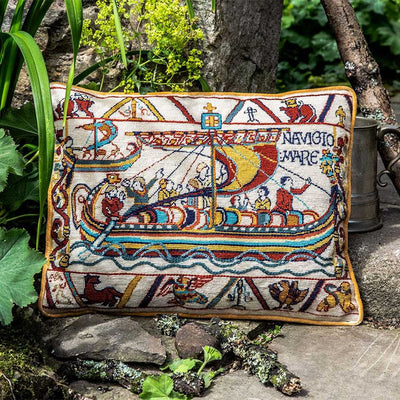 The Crossing (Bayeux Tapestry) Tapestry Needlepoint Kit ~ Glorafilia Tapestry Needlepoint Kit