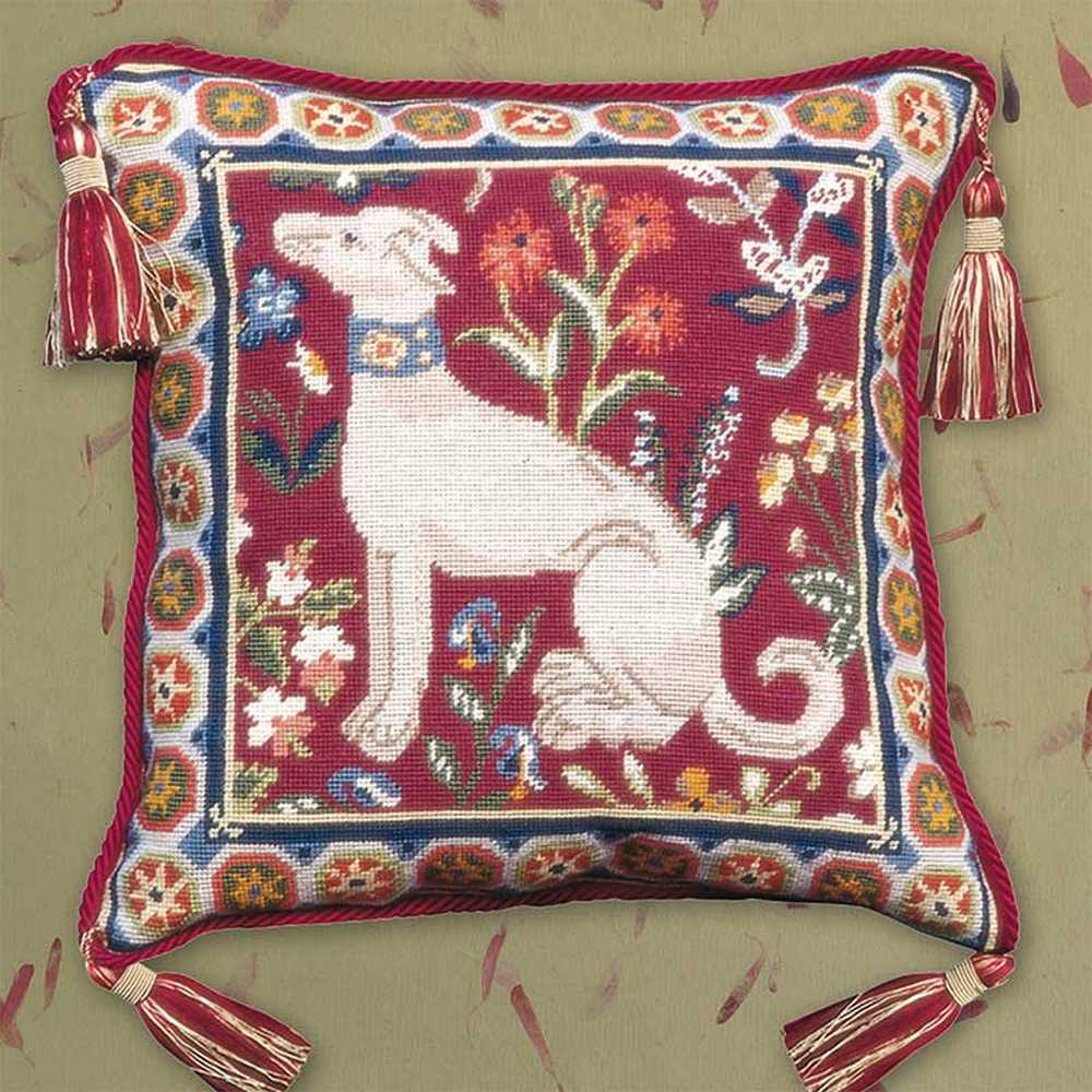 Medieval Dog ~ Glorafilia Tapestry Needlepoint Kit