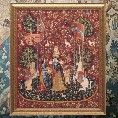 The Lady with the Unicorn Wallhanging ~ Glorafilia Tapestry Needlepoint Kit