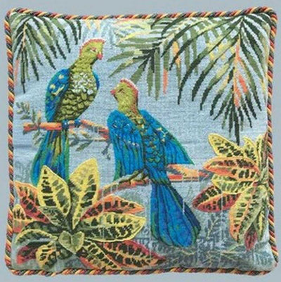 Turacos ~ Glorafilia Tapestry Needlepoint Kit