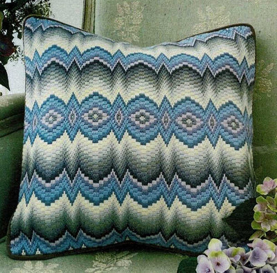 Veronese Bargello ~ Glorafilia COUNTED Tapestry Needlepoint Kit