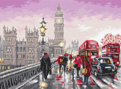 Westminster Bridge Cross Stitch Kit - Letitstitch