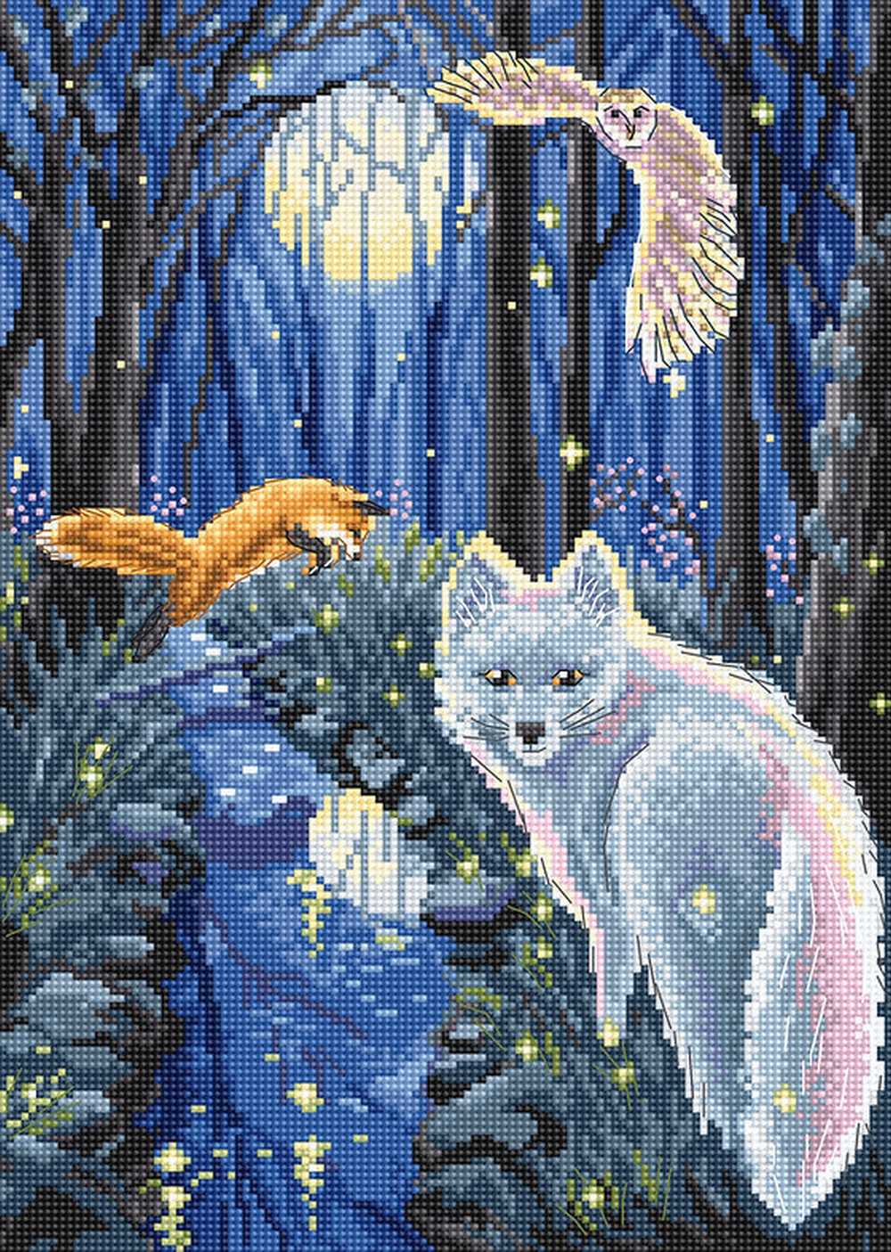 A Midsummer Night Cross Stitch Kit - Letitstitch