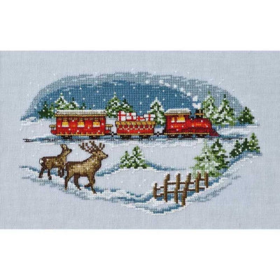 Mistletoe Christmas Cross Stitch Kit - Permin