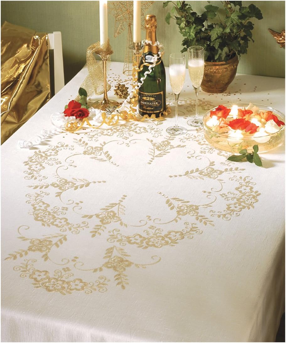 Festivas Tablecloth Embroidery Kit Anchor SALE