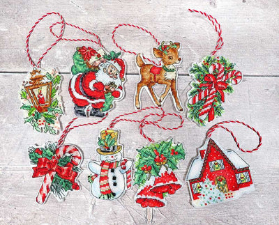Christmas Toys Decoration Cross Stitch Kit - Letitstitch