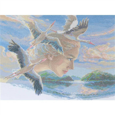 Mother Nature Sky Cross Stitch Kit - Aine