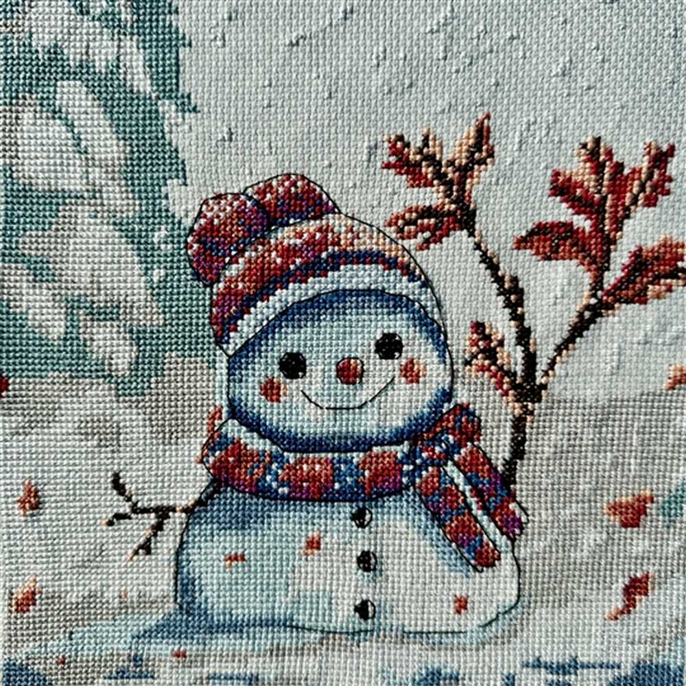 Clumsy Winter Cross Stitch Kit - Aine