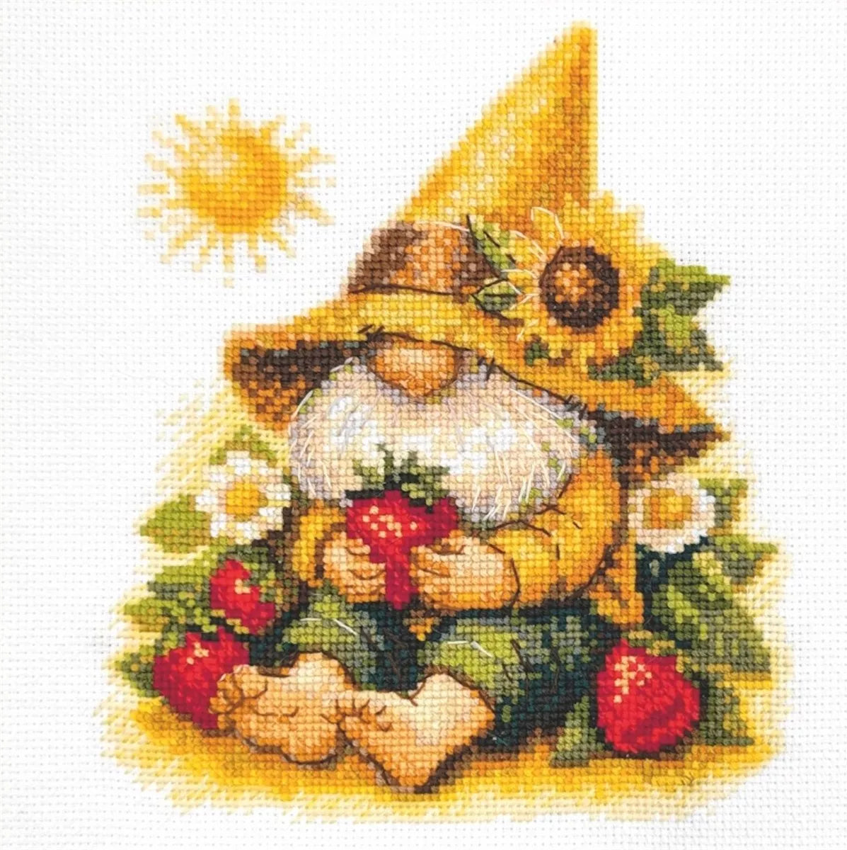 Sunshine Gnome Cross Stitch Kit - Aine