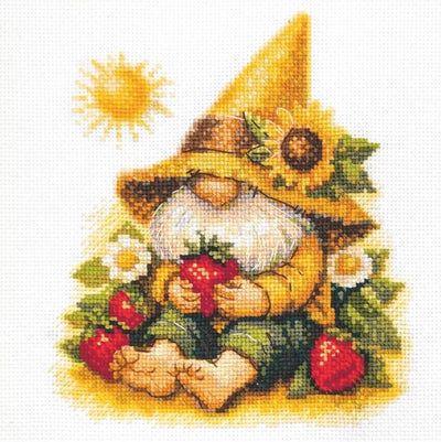Sunshine Gnome Cross Stitch Kit - Aine
