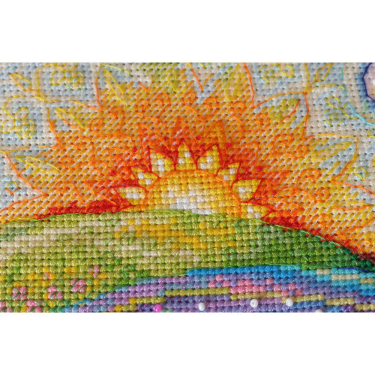 First Dawn Deco Cross Stitch Kit ~ Abris Art
