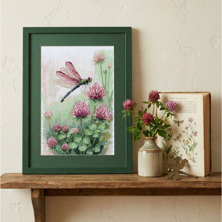 Sweet Clover Cross Stitch Kit ~ Abris Art