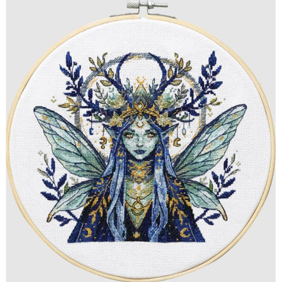 Elf of the Starry Forest Cross Stitch Kit ~ Abris Art