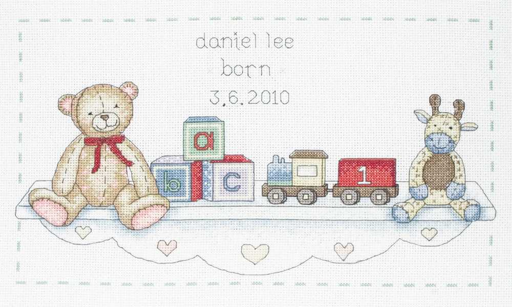 The Toy Shelf - Anchor Cross Stitch Kit