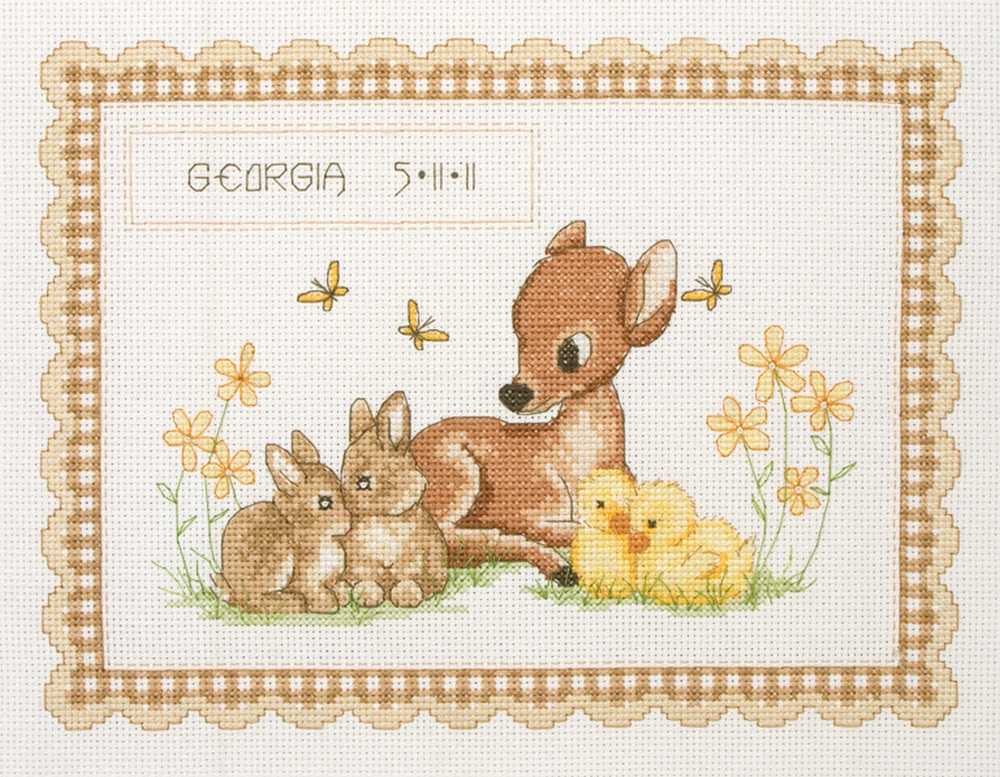 Baby Animal - Anchor Cross Stitch Kit SALE