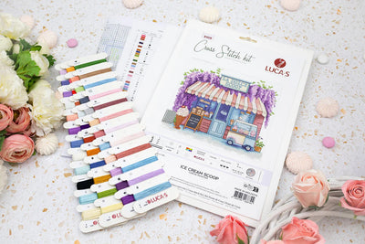 The Ice Cream Scoop Cross Stitch Kit ~ Luca S