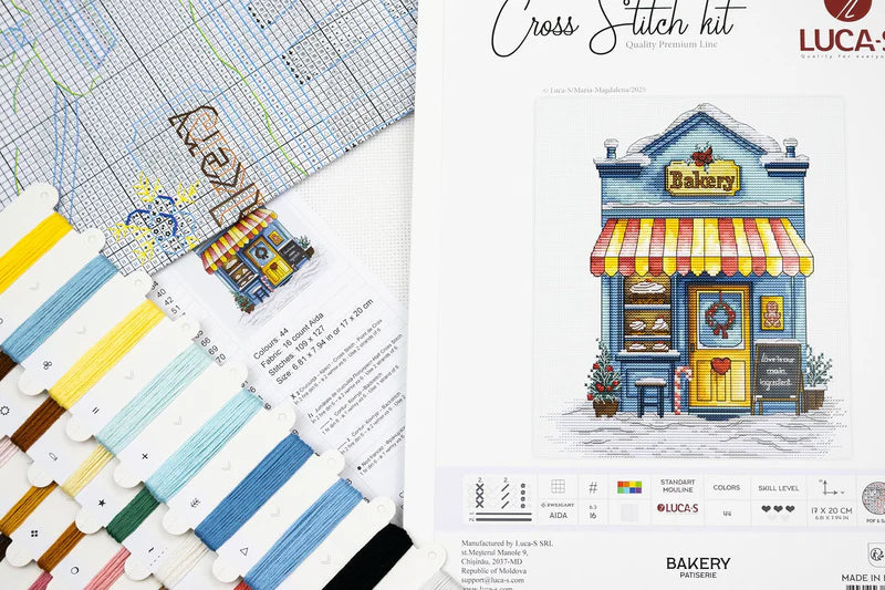 Bakery Cross Stitch Kit ~ Luca S
