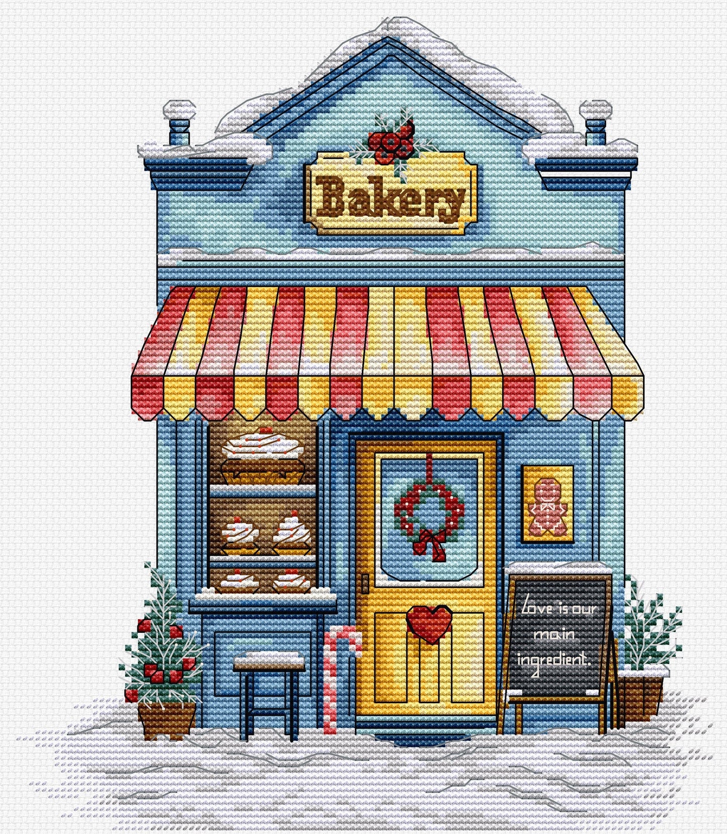 Bakery Cross Stitch Kit ~ Luca S