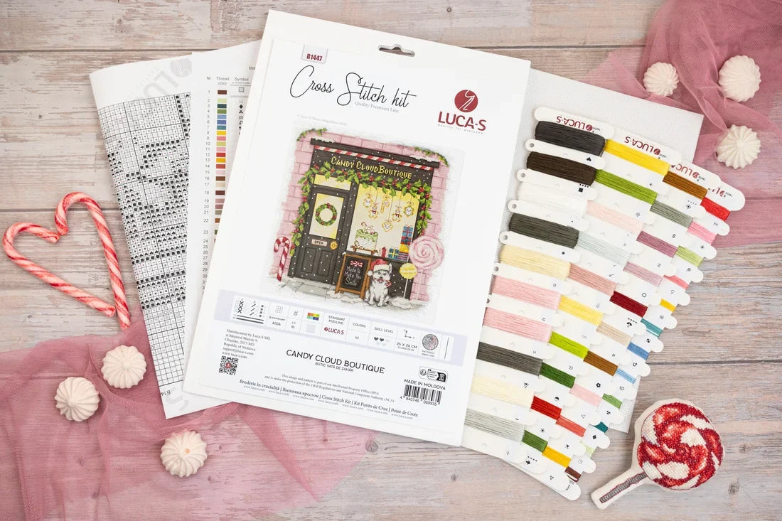 Candy Cloud Boutique Cross Stitch Kit ~ Luca S