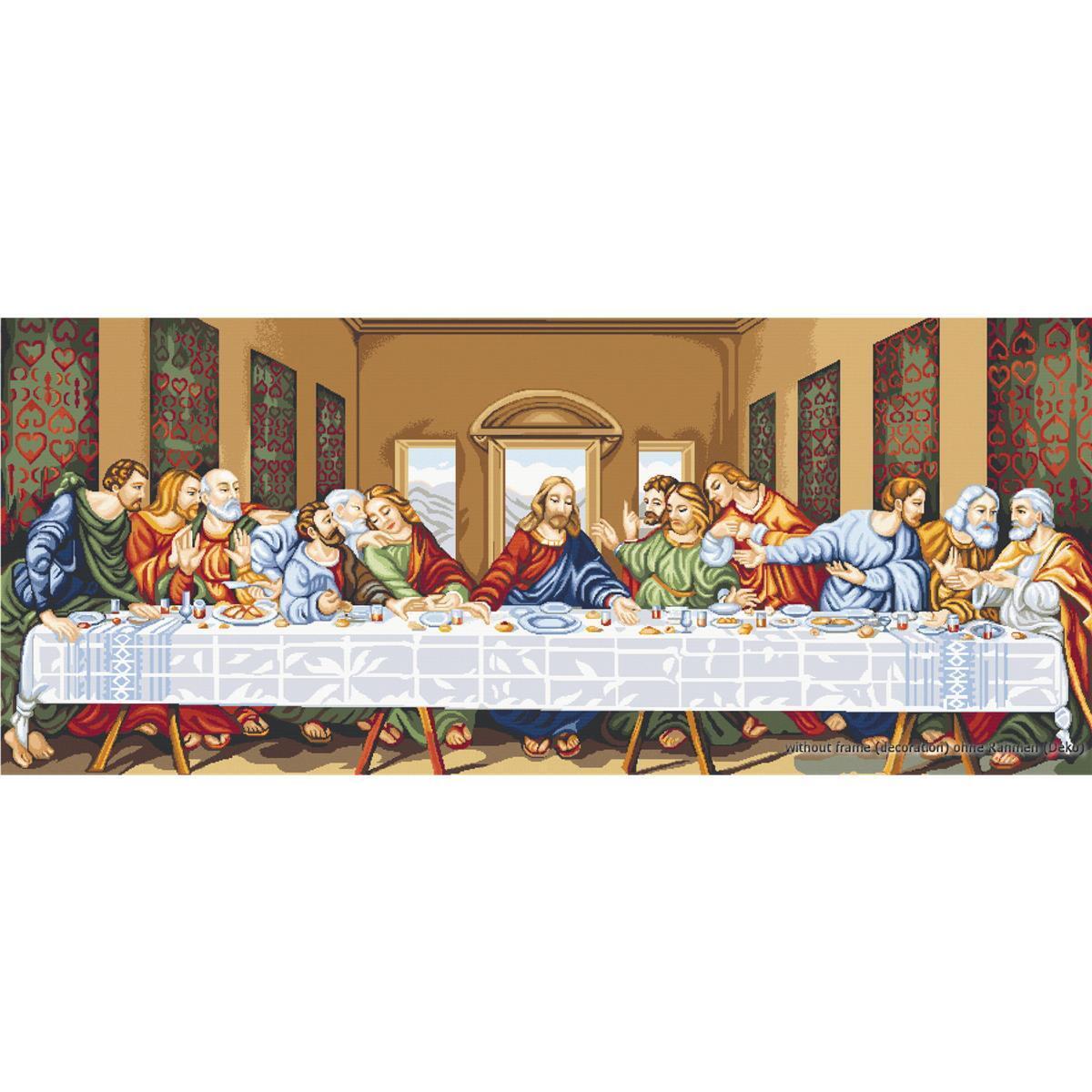 The Last Supper ~Cross Stitch Kit ~ Luca S