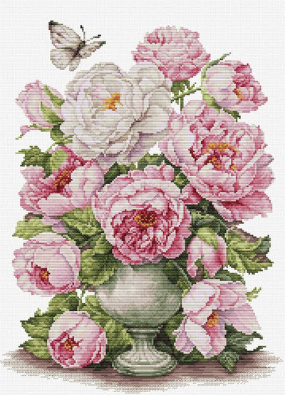 The Romance of Roses ~Cross Stitch Kit ~ Luca S