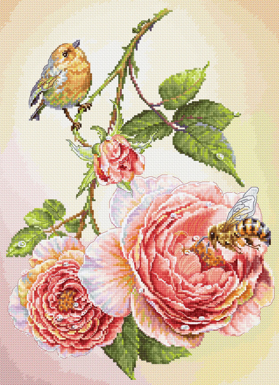 Breakfast Cross Stitch Kit ~ Luca S
