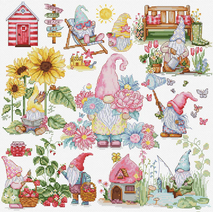 The Story of the Gnomes Cross Stitch Kit ~ Luca S
