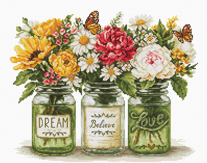 Dream Before Love Cross Stitch Kit ~ Luca S