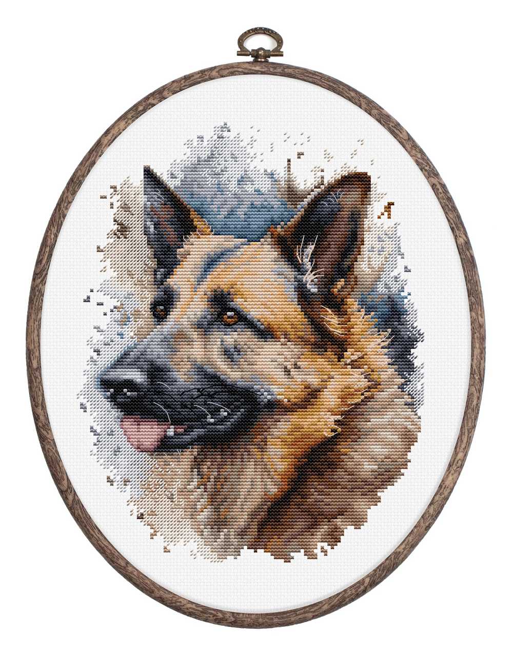 The German Shepherd ~ Cross Stitch Kit ~ Luca S