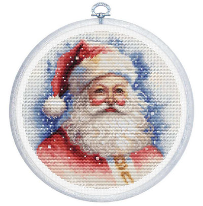 Santa~ Cross Stitch Kit ~ Luca S