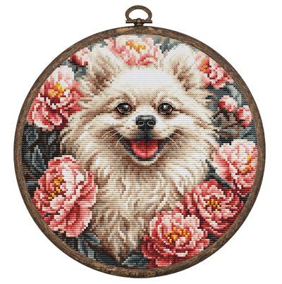 Spitz ~ Cross Stitch Kit ~ Luca S