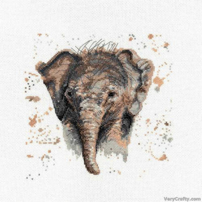 Creative World of Crafts - Eliza the Elephant Cross Stitch Kit